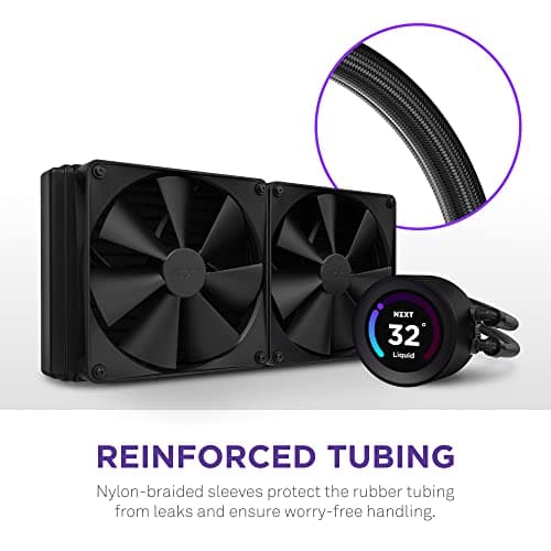 NZXT Kraken Elite Water 280mm 99.68 CFM Black image