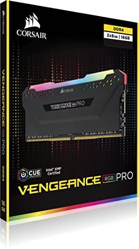 Corsair Vengeance RGB Pro Black DDR4-3000 CL15 16GB (2x8GB) image