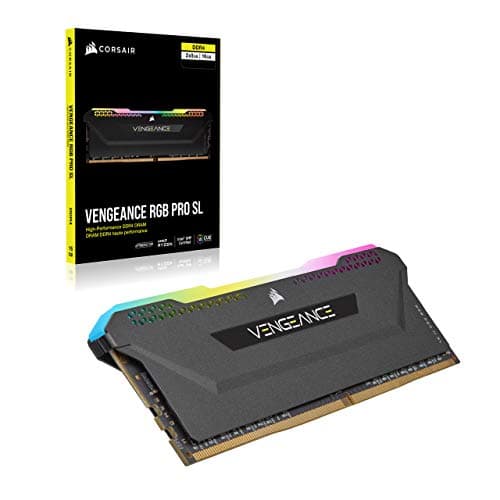 Corsair Vengeance RGB Pro SL Black DDR4-3600 CL18 64GB (4x16GB) image