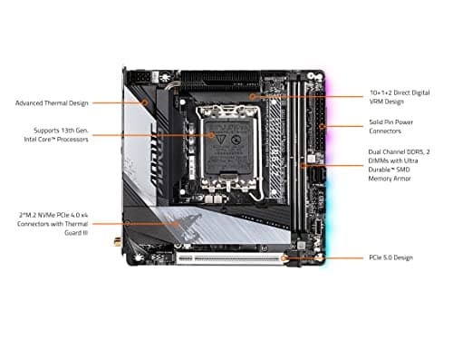 Gigabyte Z790I AORUS ULTRA LGA1700 DDR5 Mini ITX image