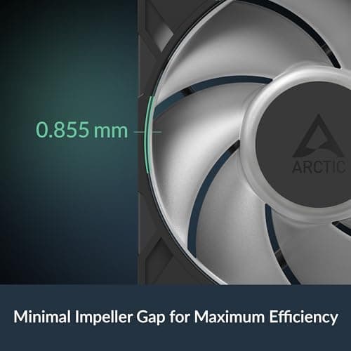 ARCTIC P12 Pro 120mm Black RGB PWM image