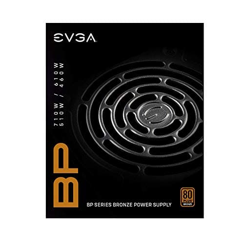 EVGA 610 BP Black ATX 610W Non-Modular 80+ Bronze Certified image