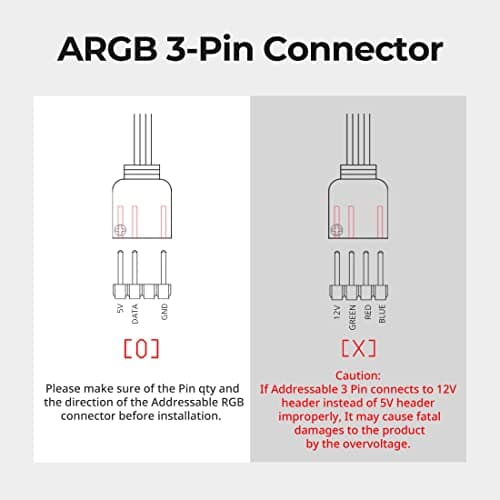 Zalman SF120 120mm Silver / Black PWM Addressable RGB image