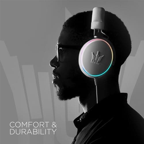 GALAX HOF Maestro Matte White 7.1 Channel Closed-Back Gaming Headset image