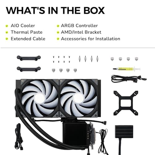 TRYX PANORAMA AIO 280mm ARGB Black image