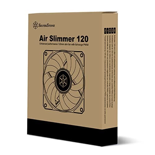 Silverstone Air Slimmer 120 120mm Black PWM 63.67 CFM image