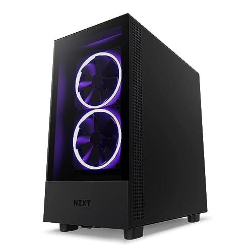 NZXT H5 Elite ATX Mid Tower Black Tempered Glass Side Panel image