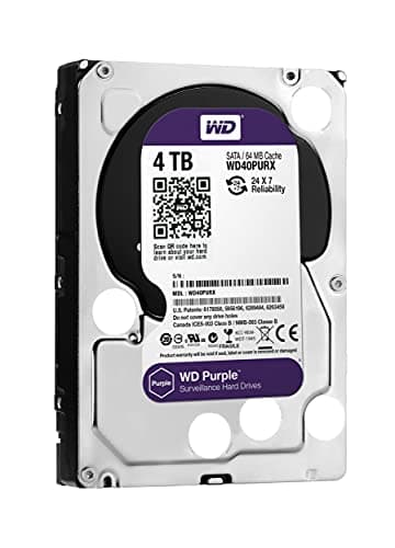 Western Digital Purple 4TB 3.5" HDD 5400 RPM SATA image