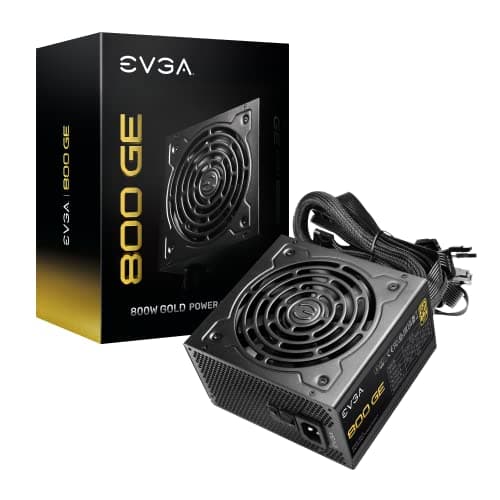 EVGA GE Black 800W Non-Modular 80+ Gold Certified ATX main image