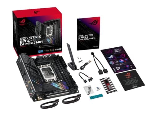 ASUS B760-I ROG STRIX GAMING WIFI DDR5 Mini ITX image