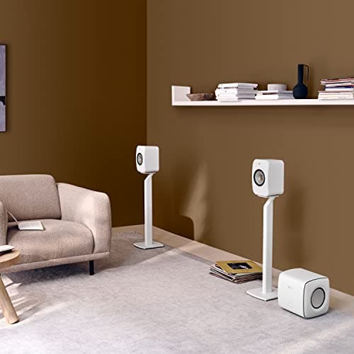 KEF LSXWH White / Black 2.0 Channel 200W Speaker System image