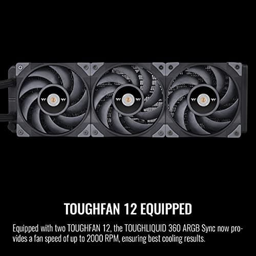 Thermaltake TOUGHLIQUID ARGB Water 360mm Black image