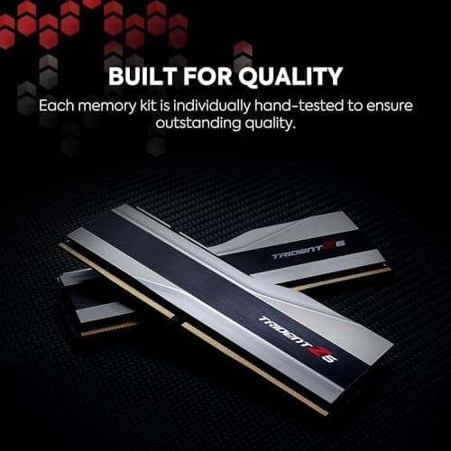 G.Skill Trident Z5 Silver / Black DDR5-6000 CL32 64GB (2x32GB) image