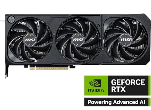 MSI SHADOW 3X OC GeForce RTX 5070 12GB GDDR7 Black image