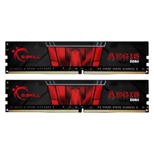 G.Skill Aegis Black / Red DDR4-2666 CL19 32GB (2x16GB) main image