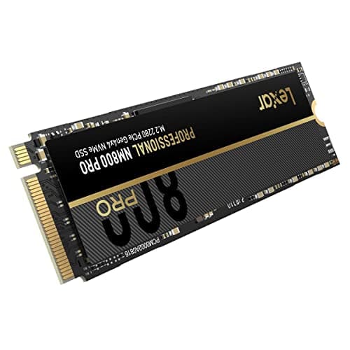 Lexar Professional NM800PRO 1TB SSD M.2-2280 PCIe 4.0 x4 NVMe image