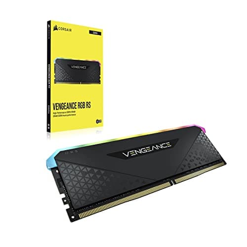 Corsair Vengeance RGB RS Black / Gray DDR4-3200 CL16 16GB (2x8GB) image