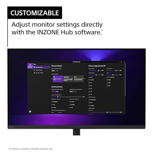 Sony INZONE M9 II 27" 4K 160Hz IPS Monitor image
