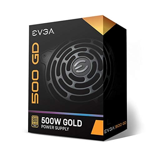 EVGA 500 GD Black 500W Non-Modular 80+ Gold image