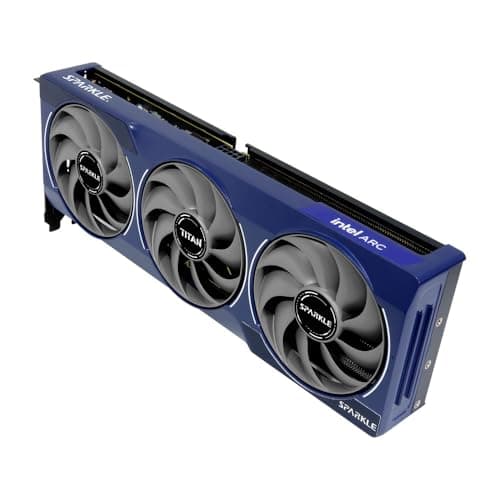 Sparkle TITAN OC Arc B580 12GB GDDR6 Blue / White image