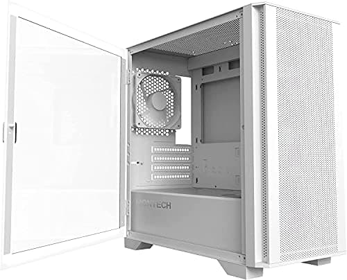 Montech AIR 100 LITE Micro ATX Mid Tower Black Tempered Glass image