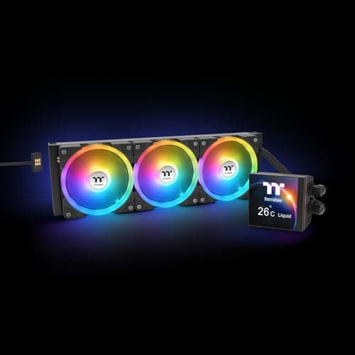 Thermaltake MAGFloe 360 Ultra ARGB Sync 57.11 CFM Water 360mm Black image