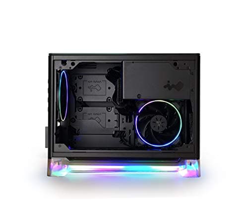 In Win A1 PLUS BLACK Mini-ITX Tower with Integrated ARGB Lighting and 650W 80 PLUS Gold Power Supply image