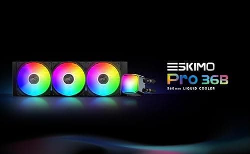 Geometric Future Eskimo Pro 36 80.81 CFM Water 360mm Black image