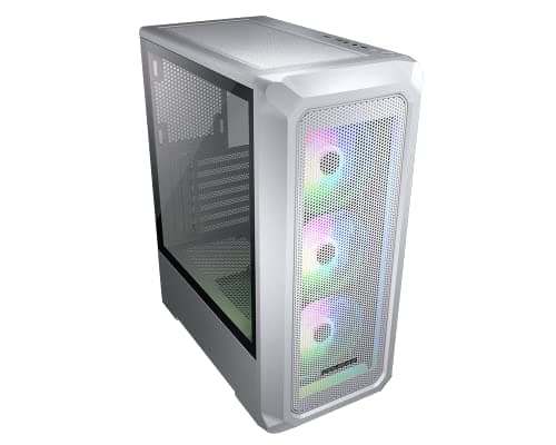 Cougar Archon 2 ATX Mid Tower White Mesh RGB Tempered Glass Side Panel image
