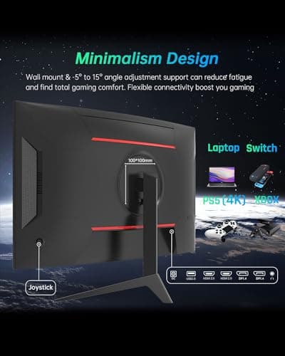 KTC H32S17 31.5" 1440p 165Hz VA Curved Monitor image