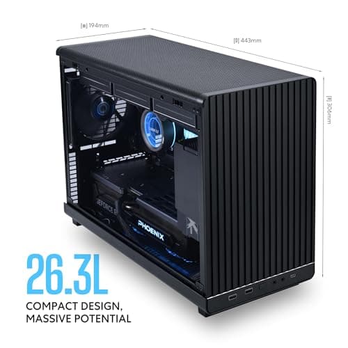 Lian Li A3-mATX Micro ATX Mini Tower White Mesh image
