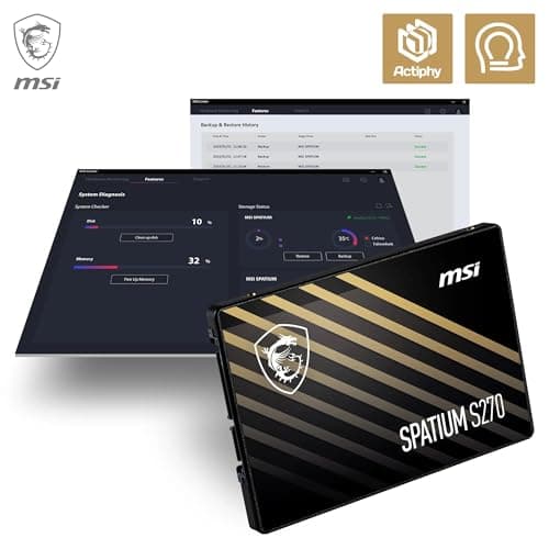 MSI SPATIUM S270 240GB SSD 2.5" SATA image