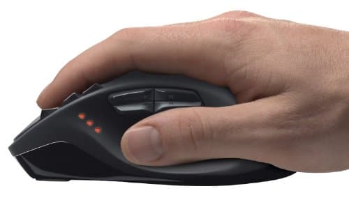 Logitech G700 Wireless Laser Black Mouse image