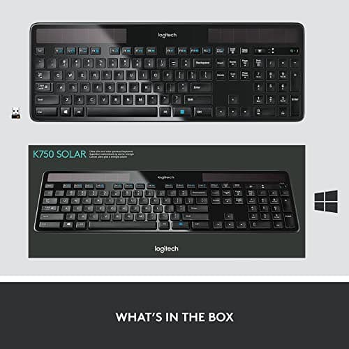 Logitech K750 Wireless Slim Keyboard image