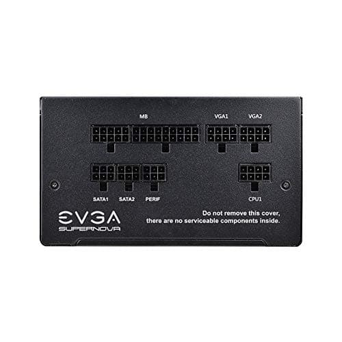 EVGA SuperNOVA 650 GT, 80 Plus Gold 650W, Fully Modular, Auto Eco Mode with FDB Fan, 7 Year Warranty, Includes Power ON Self Tester, Compact 150mm Size, Power Supply image