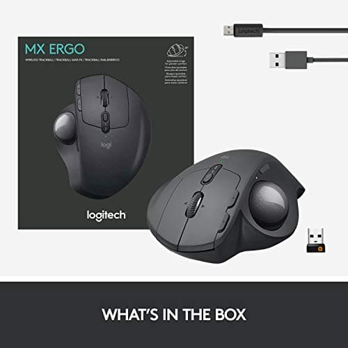 Logitech MX Ergo Wireless Optical Mouse image