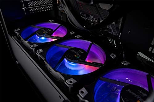 In Win Jupiter AJ120 120mm Black PWM Addressable RGB 70.32 CFM 3-Pack image