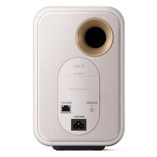 KEF LSXWH White / Black 2.0 Channel 200W Speaker System image