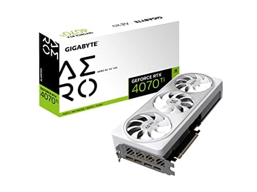 Gigabyte AERO OC V2 GeForce RTX 4070 Ti 12GB GDDR6X White / Silver image