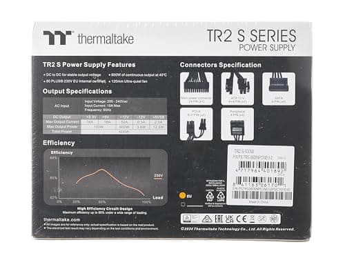Thermaltake TR2 S Black 600W Non-Modular 80+ Certified image