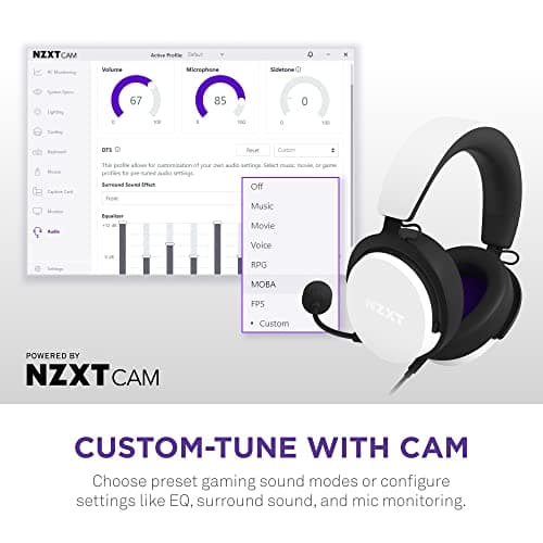 NZXT Relay Closed-Back Wired Gaming Headphones image