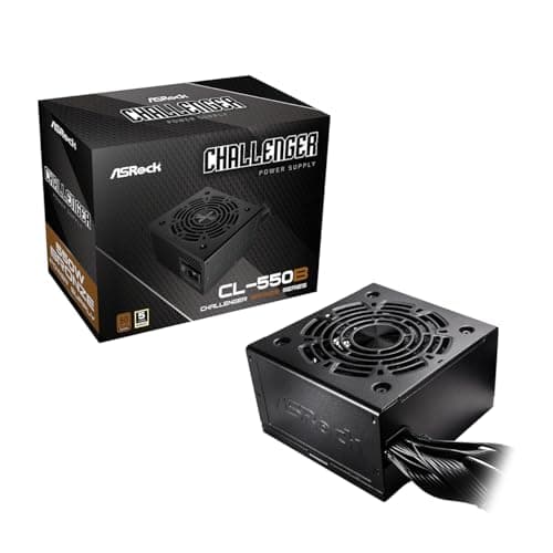 ASRock Challenger CL-550B Black 550W Non-Modular 80+ Bronze Certified main image