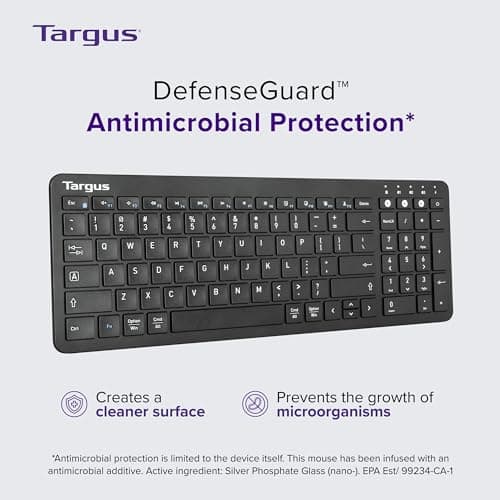 Targus AKB863US Bluetooth Slim Keyboard image