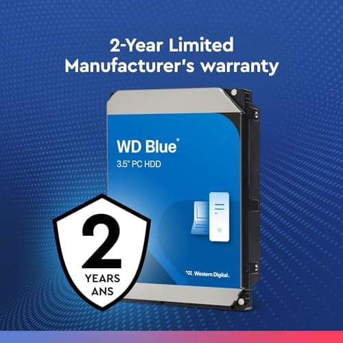 Western Digital Blue 3 TB HDD 3.5" 5400 RPM SATA image