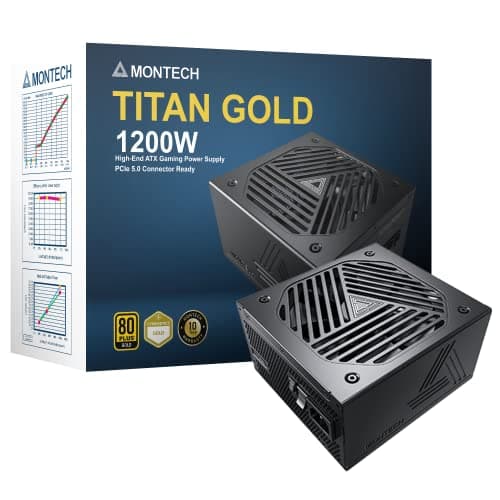 Montech TITAN GOLD Black 1200W Fully Modular 80+ Gold Certified ATX main image