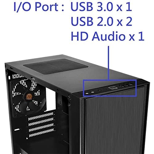 Thermaltake Versa H17 Micro ATX Mini Tower Black image