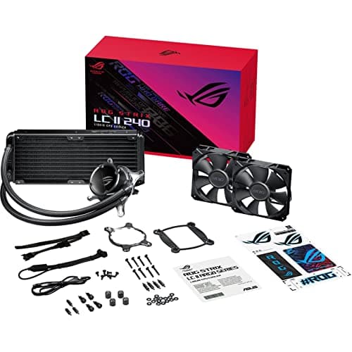 Asus ROG STRIX LC II 80.95 CFM Water 240mm Black image