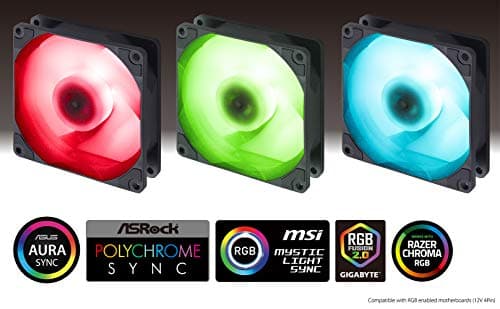 Scythe Kaze Flex 92mm Black RGB PWM 48.88 CFM image