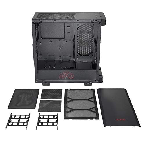 ADATA XPG INVADER ATX Mid Tower Black Tempered Glass Side Panel image