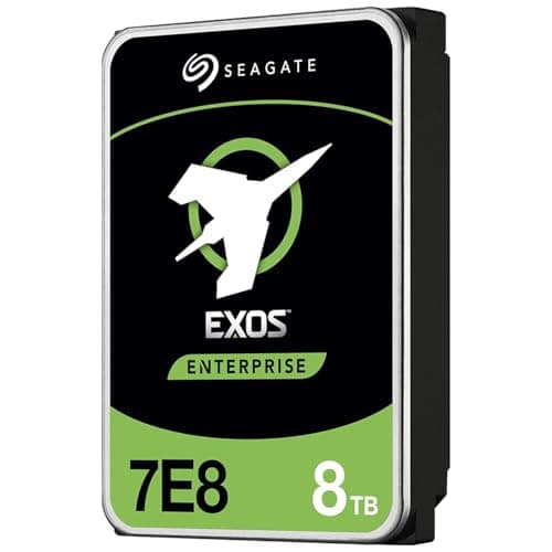 Seagate Exos 7E8 512e 8TB Internal HDD 7200RPM 3.5" SATA 6.0 Gb/s image